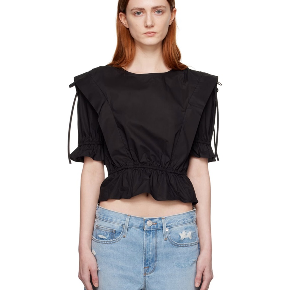 Frame Cinched Blouse